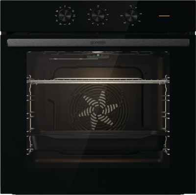 Furrë elektrike Gorenje BO6725E02BG, 60 cm, 77 L, e zezë