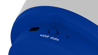 Kufje pa tela për kalamaj OTL Technologies SH0985 Sonic the Hedgehog, Bluetooth, kontroll volumi nga prindërit, blu