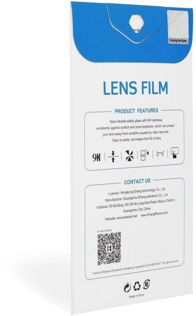 Mbrojtës xhami Bestsuit Hybrid Glass, për kamerën e pasme Samsung S25 Ultra, transparent