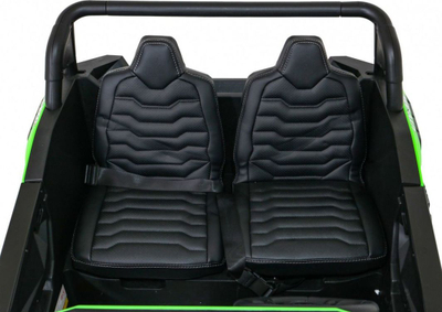 Makinë lodër me rrymë Buggy ATV Strong Green, 24V, me 2 ulëse, jeshile