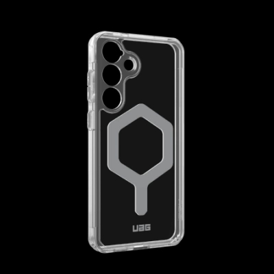 Mbrojtëse telefoni UAG Plyo Pro, Galaxy S25 Plus, me magnet, transparente argjendi
