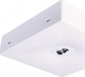 Llampë emergjence Intelight STARLET QUAD LED SOH 350 A 2H AT, montim sipërfaqe, IP20, e bardhë
