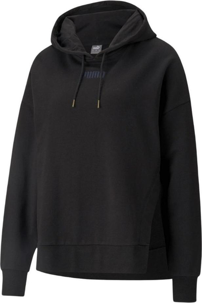 Bluzë me kapuç Puma Her Hoodie TR W 589519 01, për femra, prerje e lirshme, e zezë