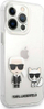 Mbulesë telefoni Karl Lagerfeld Ikonik për iPhone 13 Pro, PC TPU, transparente