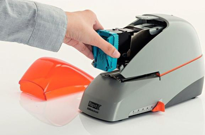 Kapëse për fleta Stapler Rapid Electric Supreme 5080e 20993411, 80 fleta, e argjendtë