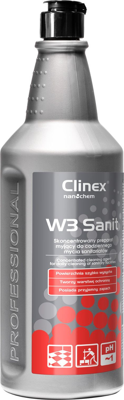 Solucion pastrimi banjo Clinex W3 Sanit, 1L