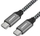 Kабел PremiumCord USB C во USB C, USB 3.2 Gen 1, 2m, текстил