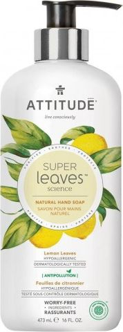 Sапун за раце Attitude Super Leaves Lemon Leaves, 473 ml