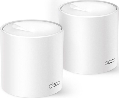 Sistem mesh Wi‑Fi TP‑Link Deco X20, AX1500, Wi‑Fi 6, i bardhë