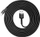 Kabllo Baseus USB-A - Lightning, 3 m, e zezë