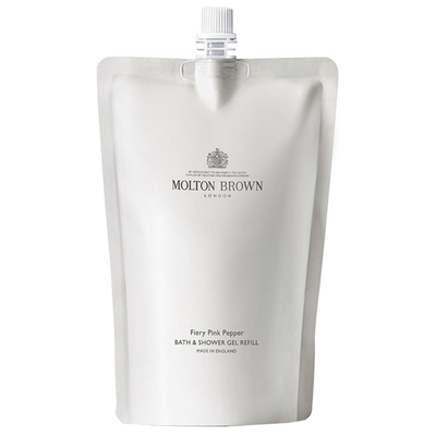 Rimbushës për xhelin e banjës dhe dushit “Fiery Pink Pepper” Molton Brown , 400 ml