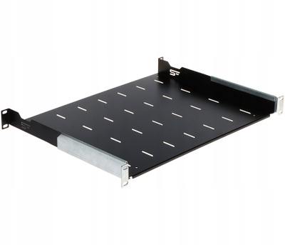 Raft RACK i rregullueshëm Stalflex S-Rsa19-1U-350B, 19", 1U, i zi