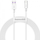 Kabllo USB Baseus USB A në USB C, 2 m, e bardhë