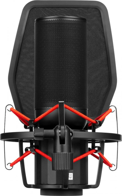 Mikrofon studio Saramonic SR-BV4, kondensator XLR, superkardioid, i zi