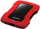 Hard disk i jashtëm ADATA HD330, 2TB, USB 3.1, i zi me të kuqe