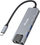 Адаптер мрежен Equip USB C во RJ45, 2.5 Gbps, USB 3.2, сив