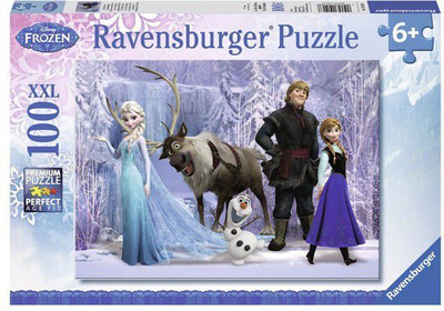 Puzzle Ravensburger Frozen - 105 168, 100 elemente