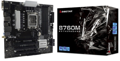 Матична плоча Биостар B760MXC PRO, socket 1700, DDR4, ATX