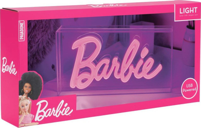 Llambë dekorative Barbie Neon LED, me USB, rozë