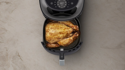 Фритеза на топол воздух Philips Series 3000 NA342-00, 7.2L, екран на допир, црна