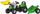 Traktor lodër Rolly Toys Deutz-Fahr Kid me rimorkjo, jeshil