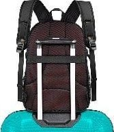 Çantë shpine Tracer Packer për laptop 15.6\", poliester, e zezë