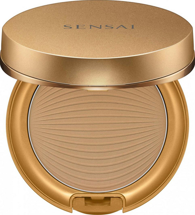Puder kompakte Sensai Silky Bronze Natural Veil SC03, SPF 20, 8.5g, medium