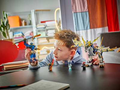 Lodër ndërtimi LEGO ROGUE RIDER ROBOT 71843, set kreativ, shumëngjyrëshe