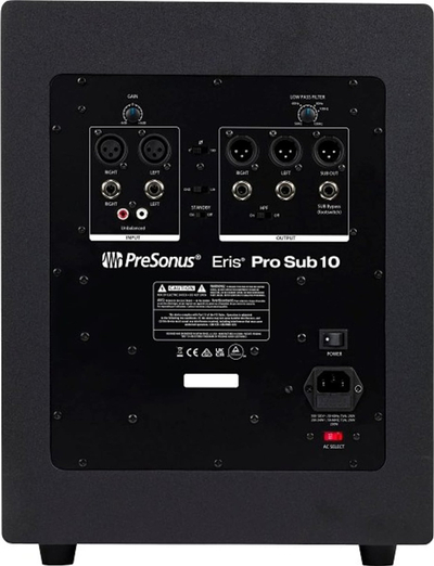 Subwoofer studio PreSonus Eris Pro Sub 10, 10", 170W RMS, i zi