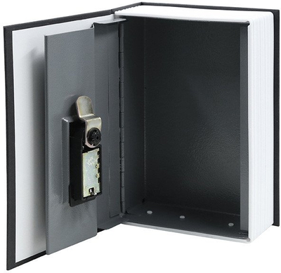 Kutí parash Tracer BookSafe Pro, mbyllje me kod 3 shifror, çelik, shumëngjyrëshe