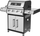 Grill me gaz Teesa BBQ 5006 Master, 5 djegësa, inox, gri