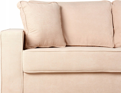 Divan 3 vendsh FALUN Jumbo Cord, korduroy, ngjyr bezhë