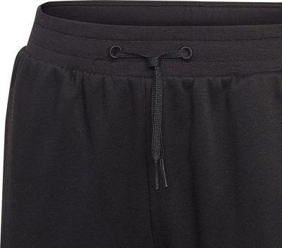 Pantallona për goca adidas BLUV Q3 Pant Jr IA1552, pambuk i përzier, me xhepa anësorë, të zeza