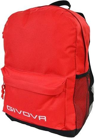 Училишна торба Givova School Backpack G0514-0012, 22L, полиестер, црвена