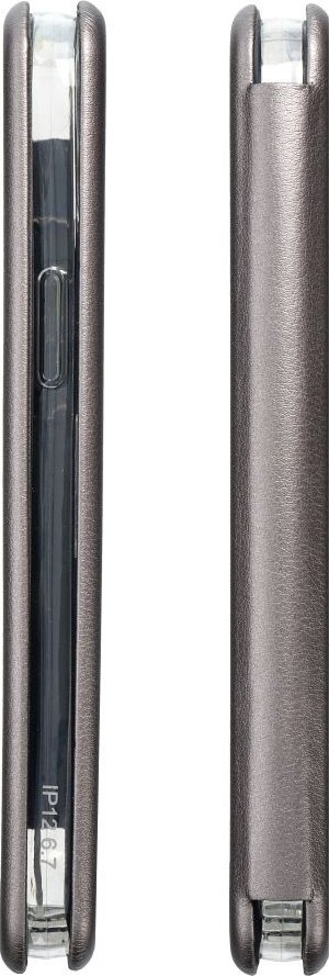 Futrollë libri OEM Elegance për Samsung Galaxy A54 5G, mbrojtje 360°, gri