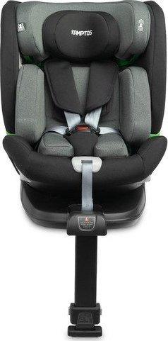 Sedilje makinë Caretero Kamptos I-Size, 40-150 cm, rrotulluese, gri