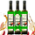 Set uthull molle e egër organike 99 LULE, 3 x 500ml