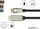 Kabllo Python GC-M0218, DisplayPort 1.4 në HDMI 2.0, 3m, e zezë