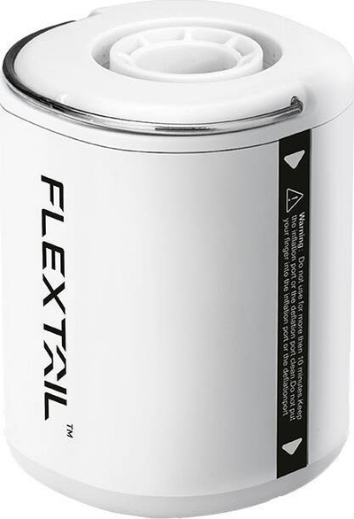 Pompë kampingu Flextail Tiny Pump 2X Ultimate, 3 në 1, me llambë mini, e bardhë