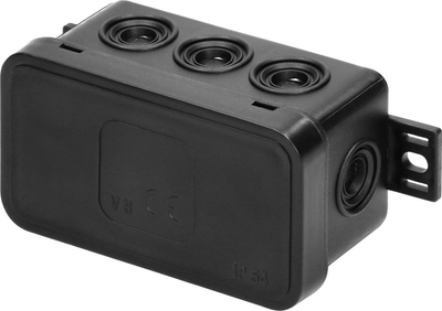 Kuti lidhëse hermetike ORNO OR-JB-13805/B, 80x45x41mm, IP54, e zezë