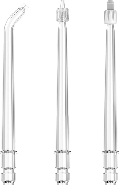 Set grykëza për irrigator oral Teesa TSA8080, 3 copë, transparente
