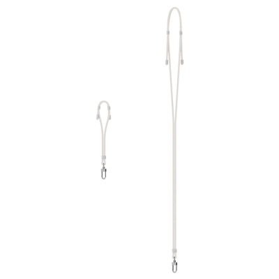 Set universal për mbajtje telefoni Spigen Universal Set 2, rrip cross-body dhe rrip dore, Pearl White