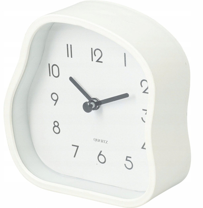 Orë tavoline Home Styling Collection AMORPH, 12 cm, kuarc, e bardhë