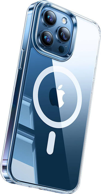 Futrollë telefoni Torras Diamond Clear-Mag për iPhone 15 Pro, MagSafe, transparente
