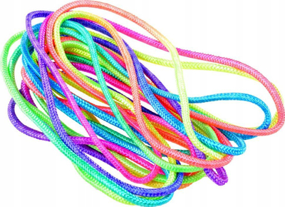 Litar elastik për kërcime Jokomisiada SP0630, 460 cm, për kalamaj, shumëngjyrësh
