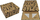 Kuti dhuratash Promised Land Geometric, karton kraft, mbyllje me magnet, kafe