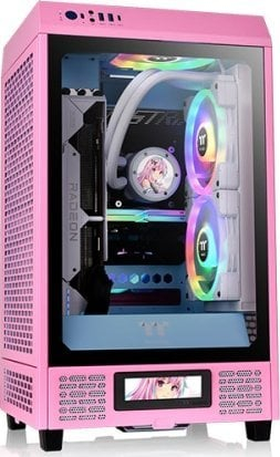 Kasë Thermaltake The Tower 200 Bubble Pink, Mini Tower