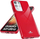 Kuti telefoni Mercury Jelly Case për Samsung Galaxy A13 5G A136U, TPU, e kuqe
