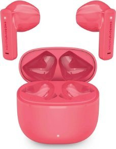 Слушалки in ear Bluetooth Streetmusic Coral, без кабли, корално розови