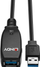 Kabllo zgjatuese USB Lindy 43353, USB 3.2 Gen 1, 3 m, e zezë